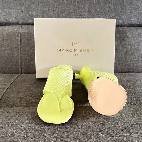 Marc Fisher Dallas Heeled Slide Sandal - Picture 3 of 4